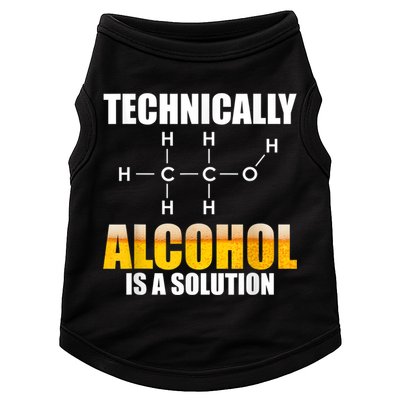 Technically Alcohol Is A Solution Chemical Formula Drinking Doggie Tank