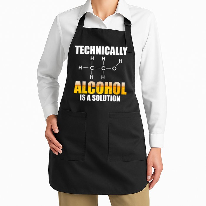 Technically Alcohol Is A Solution Chemical Formula Drinking Apron