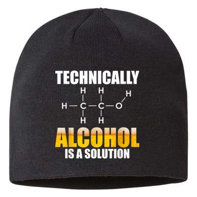 Technically Alcohol Is A Solution Chemical Formula Drinking Sustainable Beanie