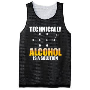 Technically Alcohol Is A Solution Chemical Formula Drinking Mesh Reversible Basketball Jersey Tank