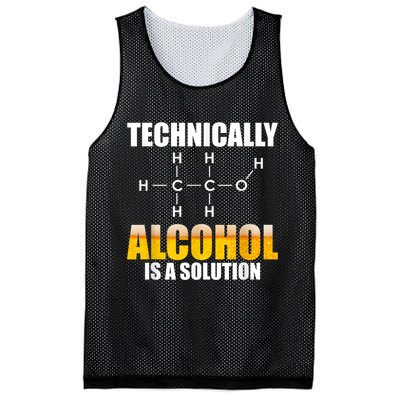 Technically Alcohol Is A Solution Chemical Formula Drinking Mesh Reversible Basketball Jersey Tank