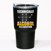 Technically Alcohol Is A Solution Chemical Formula Drinking Tumbler