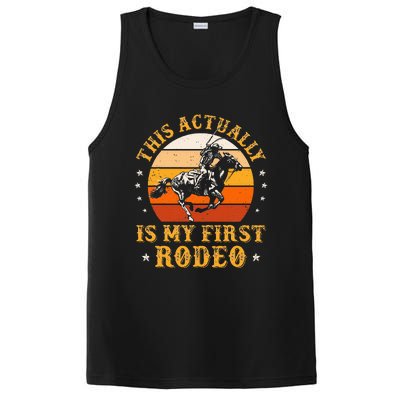 This Actually Is My First Rodeo Country Life Howdy Vintage PosiCharge Competitor Tank