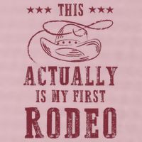 This Actually Is My First Rodeo Cowboy 25L Jumbo Tote