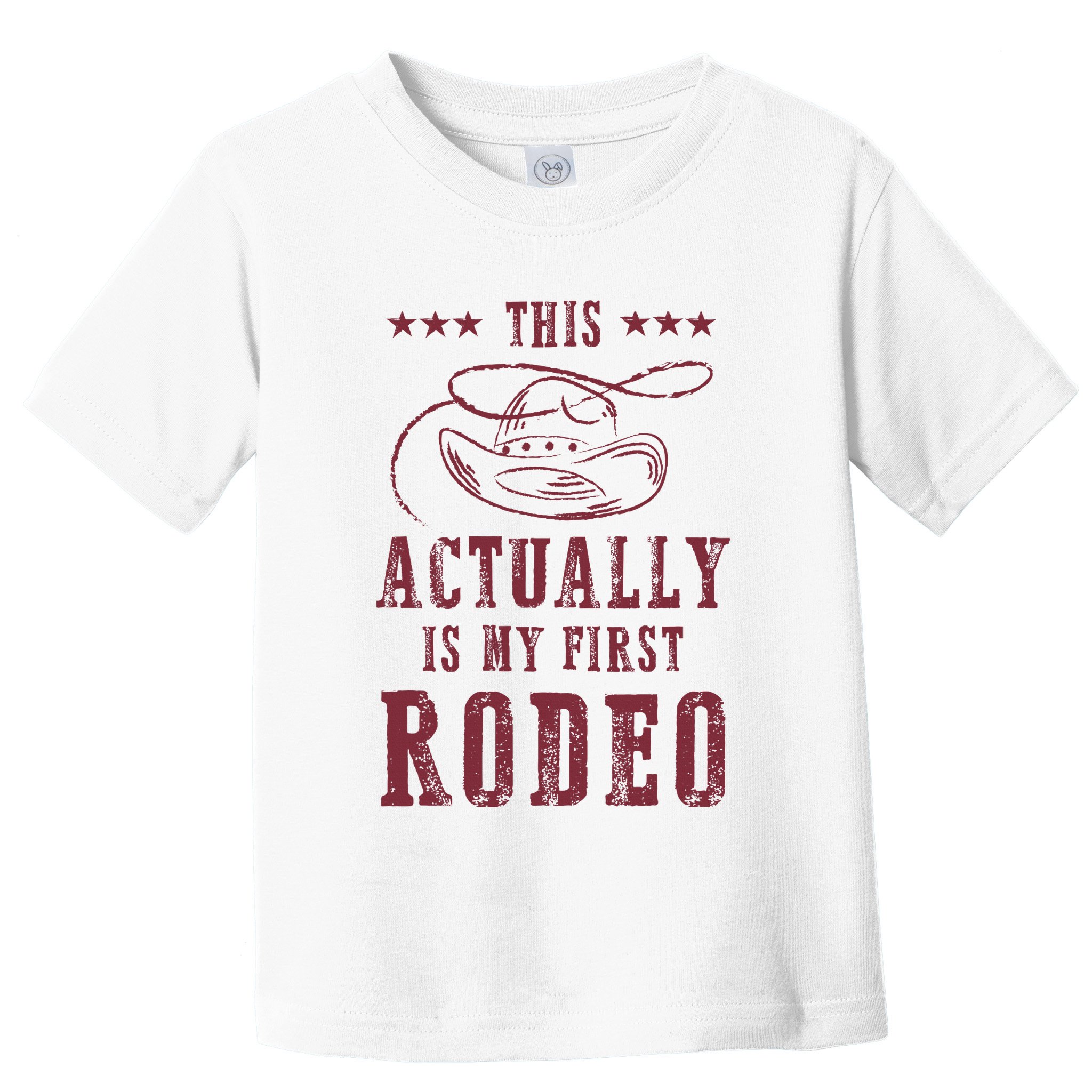 This Actually Is My First Rodeo Cowboy Toddler T-Shirt