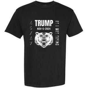 Trump As I Was Saying Trump Began His Speech Garment-Dyed Heavyweight T-Shirt