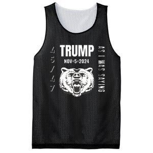 Trump As I Was Saying Trump Began His Speech Mesh Reversible Basketball Jersey Tank