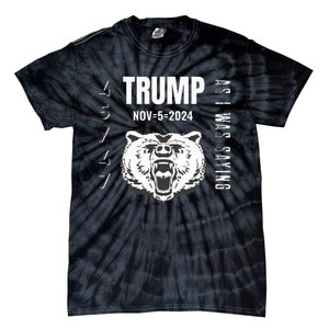 Trump As I Was Saying Trump Began His Speech Tie-Dye T-Shirt