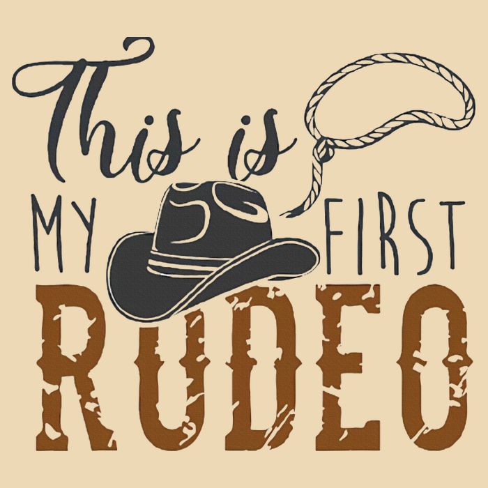 This Actually Is My First Rodeo Zip Tote Bag