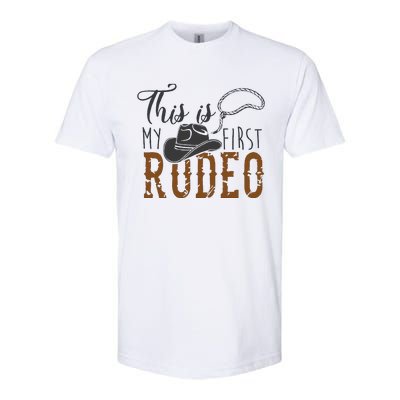 This Actually Is My First Rodeo Softstyle® CVC T-Shirt