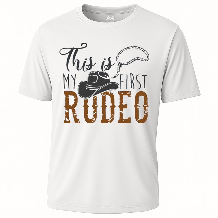 This Actually Is My First Rodeo Cooling Performance Crew T-Shirt