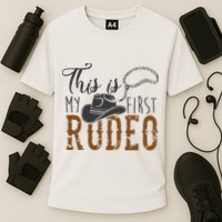 This Actually Is My First Rodeo Cooling Performance Crew T-Shirt