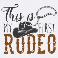 This Actually Is My First Rodeo Cooling Performance Crew T-Shirt