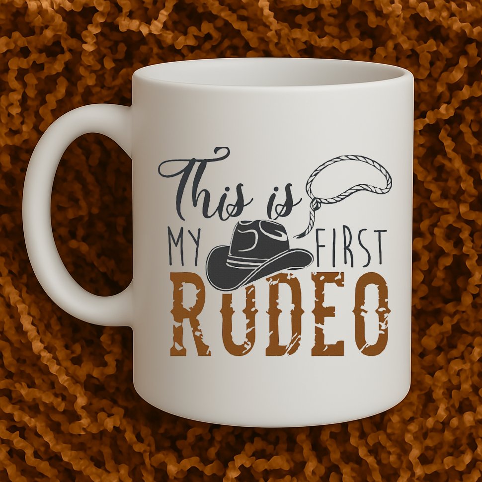 This Actually Is My First Rodeo Mug