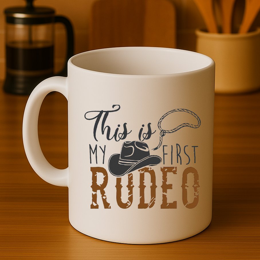 This Actually Is My First Rodeo Mug