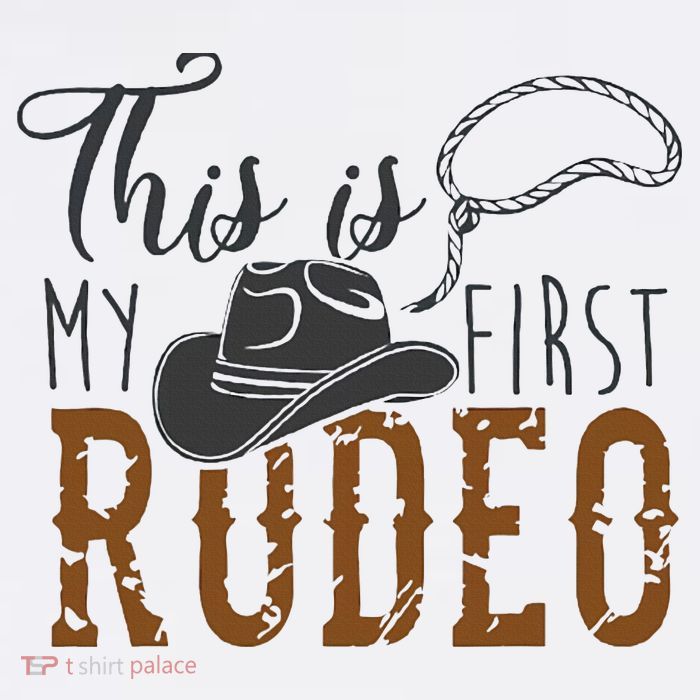 This Actually Is My First Rodeo Flatbill Hat