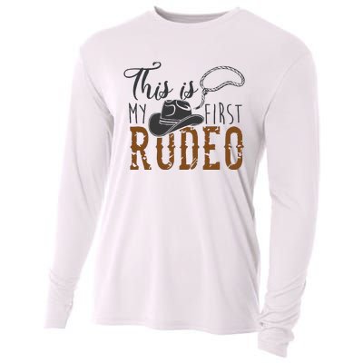 This Actually Is My First Rodeo Cooling Performance Long Sleeve Crew