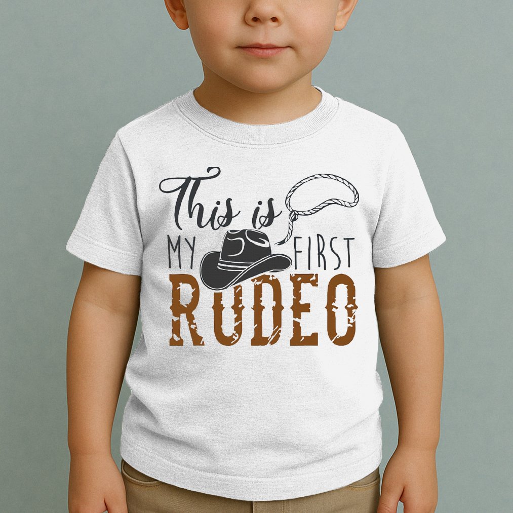 This Actually Is My First Rodeo Toddler T-Shirt