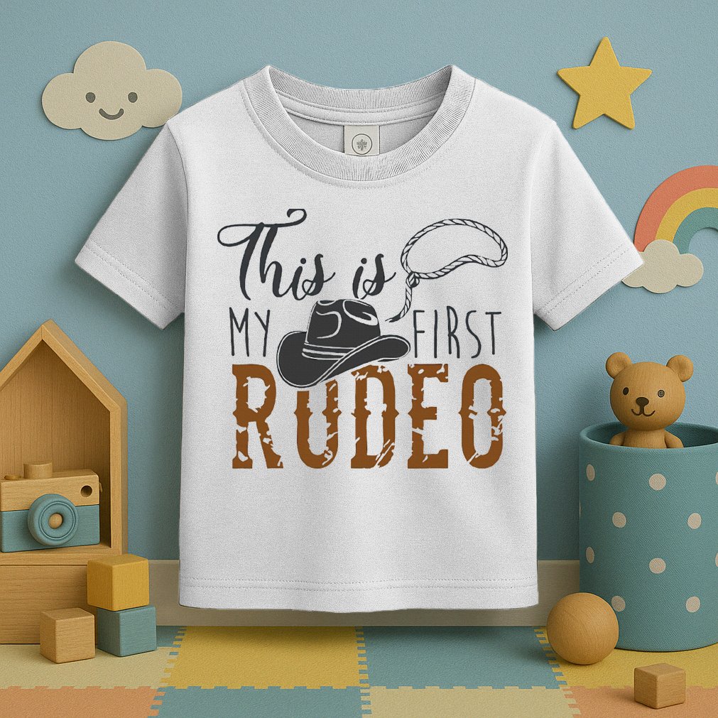 This Actually Is My First Rodeo Toddler T-Shirt