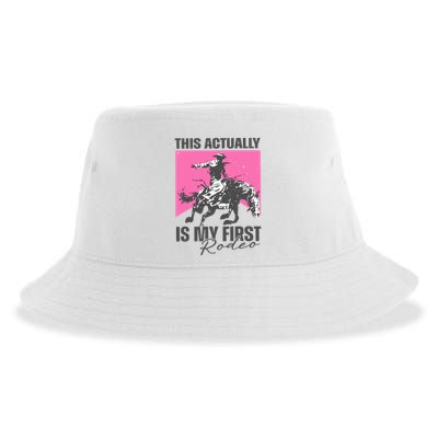 This Actually Is My First Rodeo Sustainable Bucket Hat
