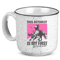 This Actually Is My First Rodeo 15oz Campfire Ceramic Mug