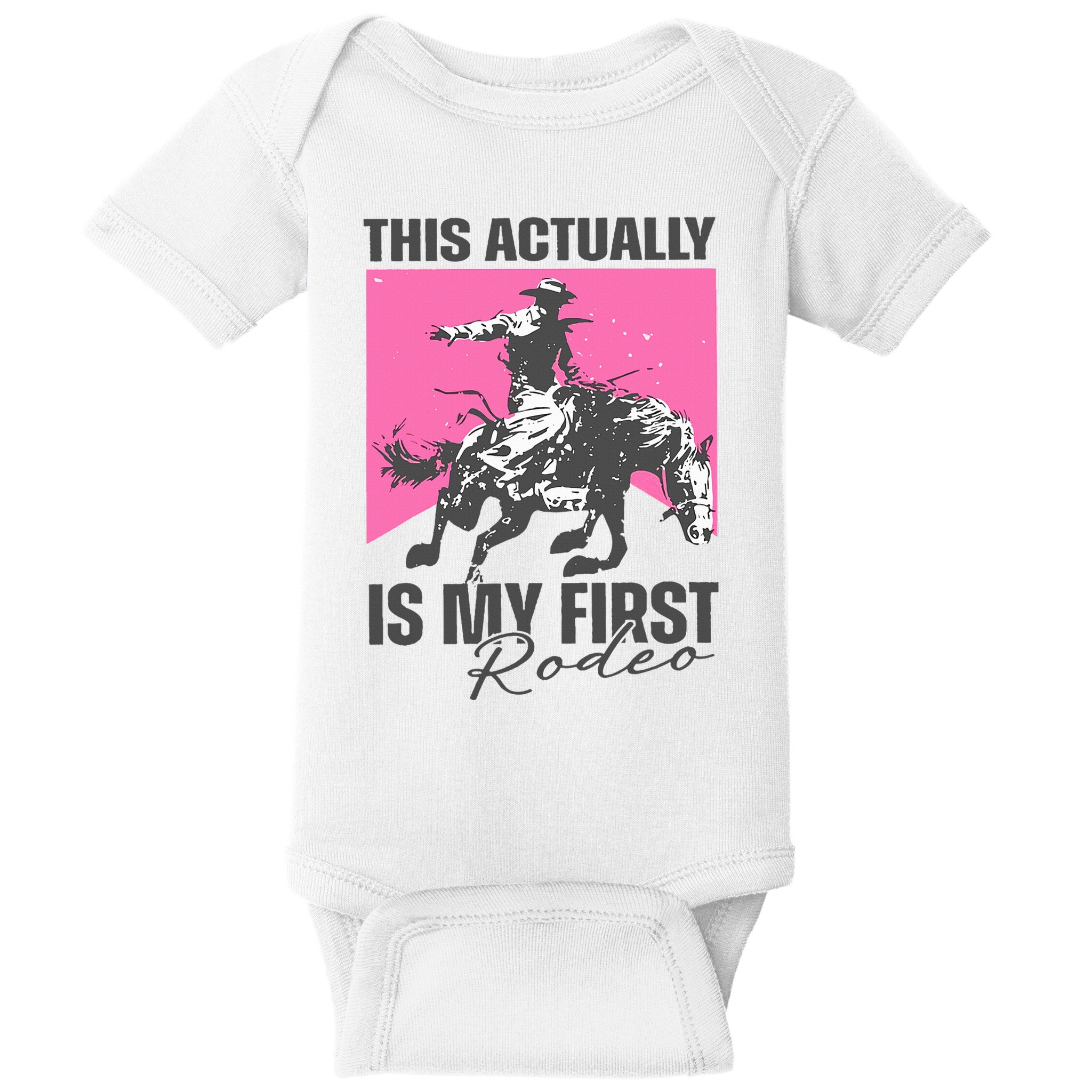 This Actually Is My First Rodeo Baby Bodysuit