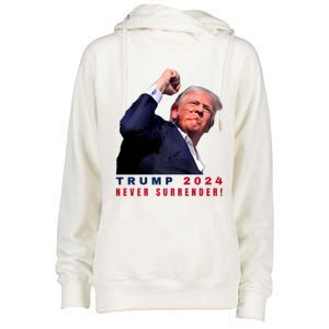 Trump Assassinated Injured In Pennsylvania July 13 2024 Womens Funnel Neck Pullover Hood