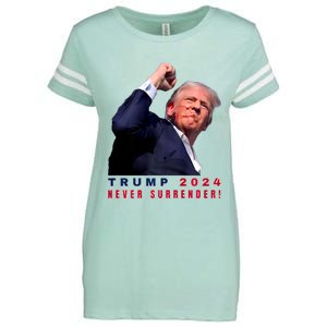 Trump Assassinated Injured In Pennsylvania July 13 2024 Enza Ladies Jersey Football T-Shirt