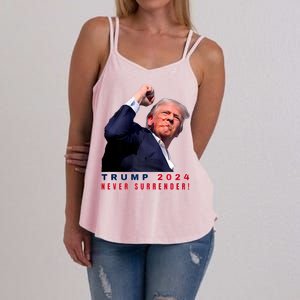 Trump Assassinated Injured In Pennsylvania July 13 2024 Women's Strappy Tank