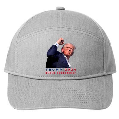 Trump Assassinated Injured In Pennsylvania July 13 2024 7-Panel Snapback Hat