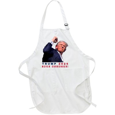 Trump Assassinated Injured In Pennsylvania July 13 2024 Full-Length Apron With Pockets