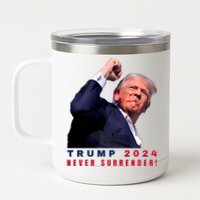 Trump Assassinated Injured In Pennsylvania July 13 2024 12 oz Stainless Steel Tumbler Cup