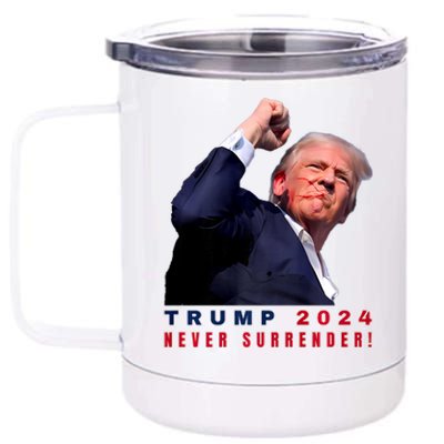 Trump Assassinated Injured In Pennsylvania July 13 2024 12 oz Stainless Steel Tumbler Cup