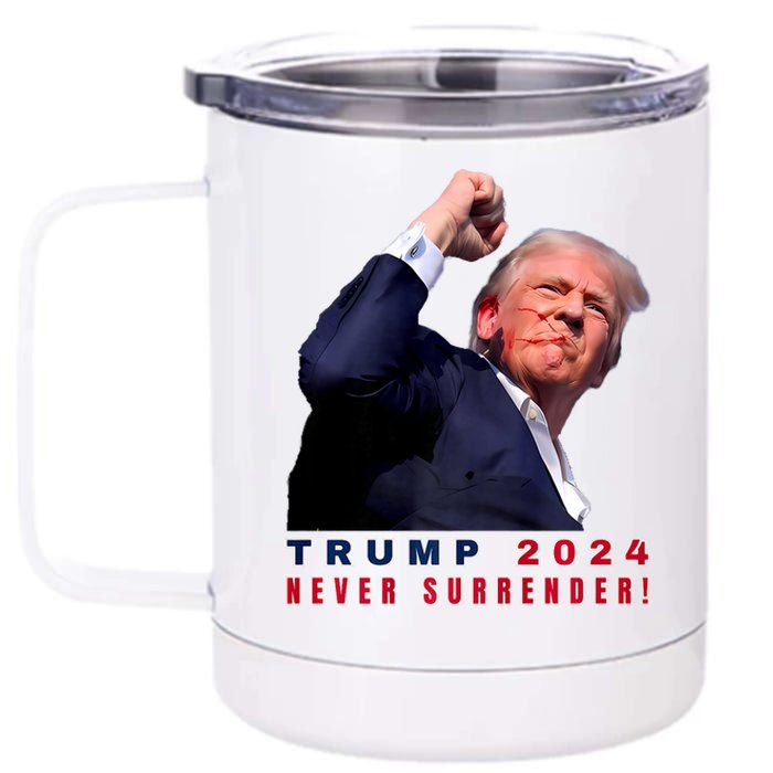 Trump Assassinated Injured In Pennsylvania July 13 2024 12 oz Stainless Steel Tumbler Cup