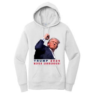 Trump Assassinated Injured In Pennsylvania July 13 2024 Women's Pullover Hoodie