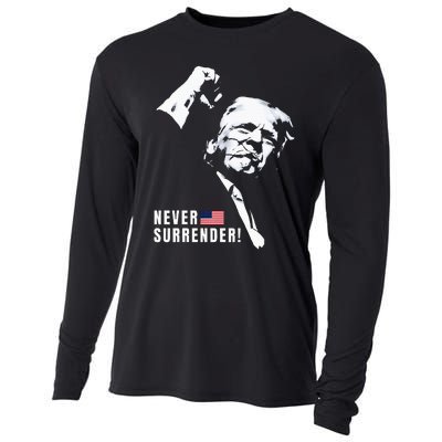 Trump Assassinated Injured In Pennsylvania July 13 2024 Cooling Performance Long Sleeve Crew