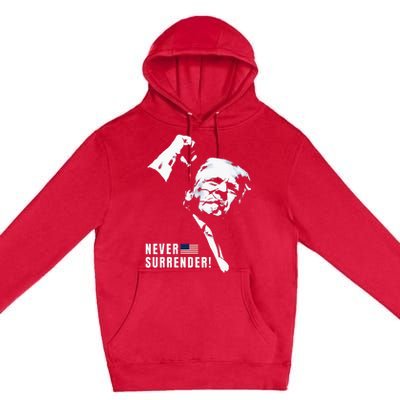 Trump Assassinated Injured In Pennsylvania July 13 2024 Premium Pullover Hoodie