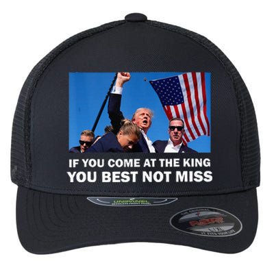 Trump Assassinated Injured In Pennsylvania 2024 Flexfit Unipanel Trucker Cap