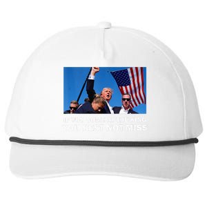 Trump Assassinated Injured In Pennsylvania 2024 Snapback Five-Panel Rope Hat