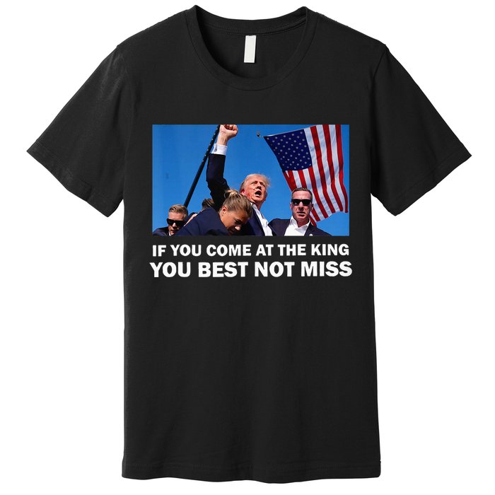 Trump Assassinated Injured In Pennsylvania 2024 Premium T-Shirt