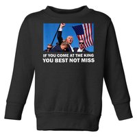 Trump Assassinated Injured In Pennsylvania 2024 Toddler Sweatshirt