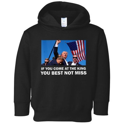 Trump Assassinated Injured In Pennsylvania 2024 Toddler Hoodie