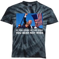 Trump Assassinated Injured In Pennsylvania 2024 Kids Tie-Dye T-Shirt