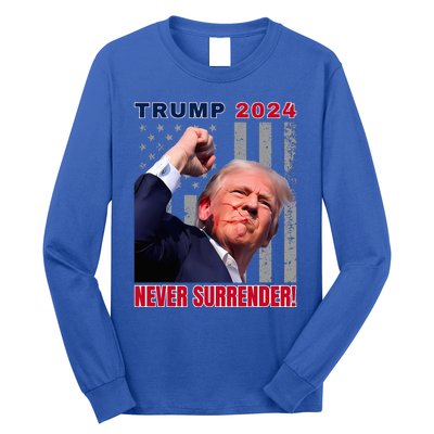 Trump Assassinated Injured In Pennsylvania July 13 2024 Long Sleeve Shirt