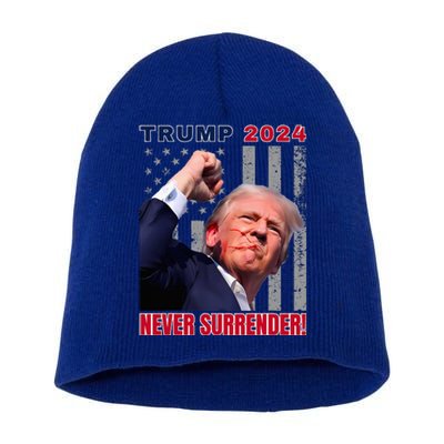 Trump Assassinated Injured In Pennsylvania July 13 2024 Short Acrylic Beanie