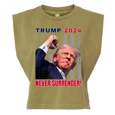 Trump Assassinated Injured In Pennsylvania July 13 2024 Garment-Dyed Women's Muscle Tee