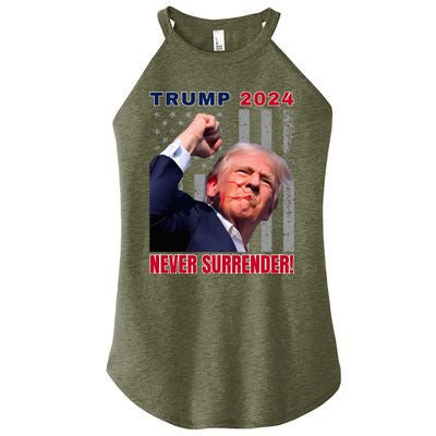 Trump Assassinated Injured In Pennsylvania July 13 2024 Women's Perfect Tri Rocker Tank