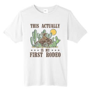 This Actually Is My First Rodeo Western Country Southern Tall Fusion ChromaSoft Performance T-Shirt