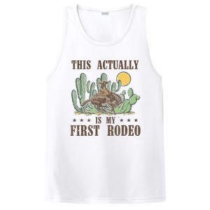 This Actually Is My First Rodeo Western Country Southern PosiCharge Competitor Tank