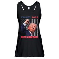 Trump Assassinated Injured Pennsylvania 2024 Design Ladies Essential Flowy Tank